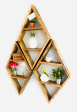 Load image into Gallery viewer, Rustic Brown Diamond Curio