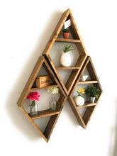 Load image into Gallery viewer, Rustic Brown Diamond Curio