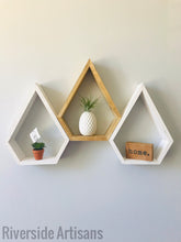 Load image into Gallery viewer, Oak Raindrop Shelf