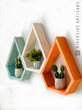 Load image into Gallery viewer, Orange Raindrop Shelf