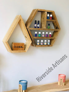 Hexagon Essential Oil Shelf