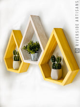 Load image into Gallery viewer, Yellow Raindrop Shelf