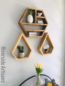 Hexagon Essential Oil Shelf
