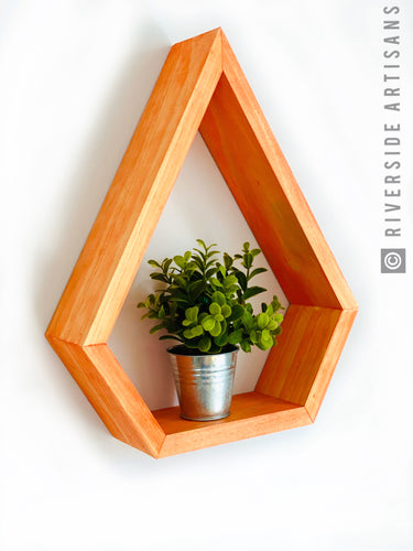 Orange Raindrop Shelf