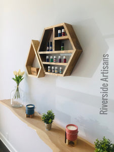 Hexagon Essential Oil Shelf